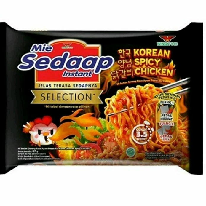 

mi sedap korean spicy chicken (5 bks )