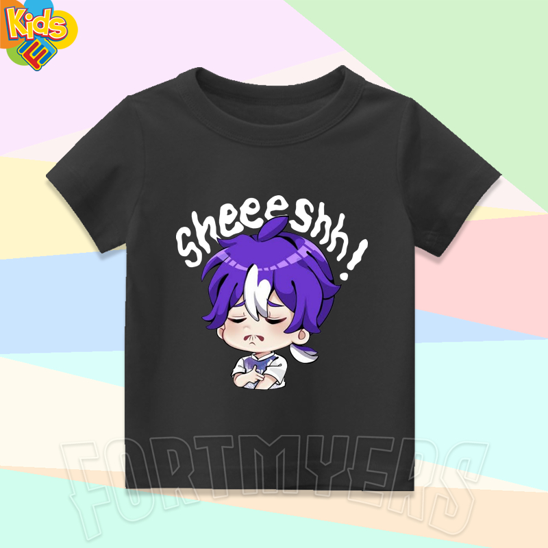 BAJU ANAK KAOS ANAK EMOTE MOBILE LEGENDS SHEEESHH EMOTE ML EMOJI SHEEESH