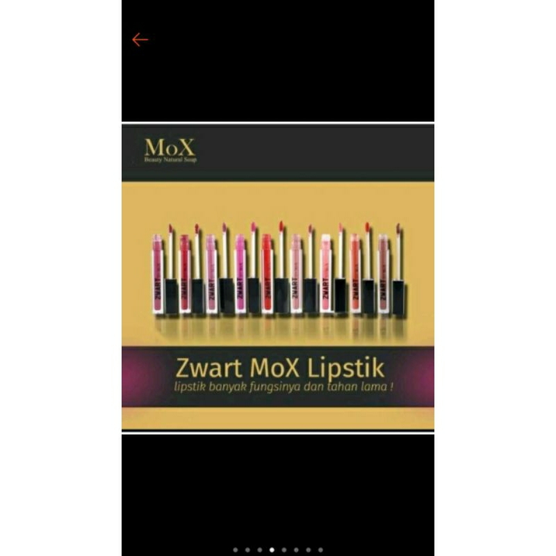 Lipstik Zwart by Mox