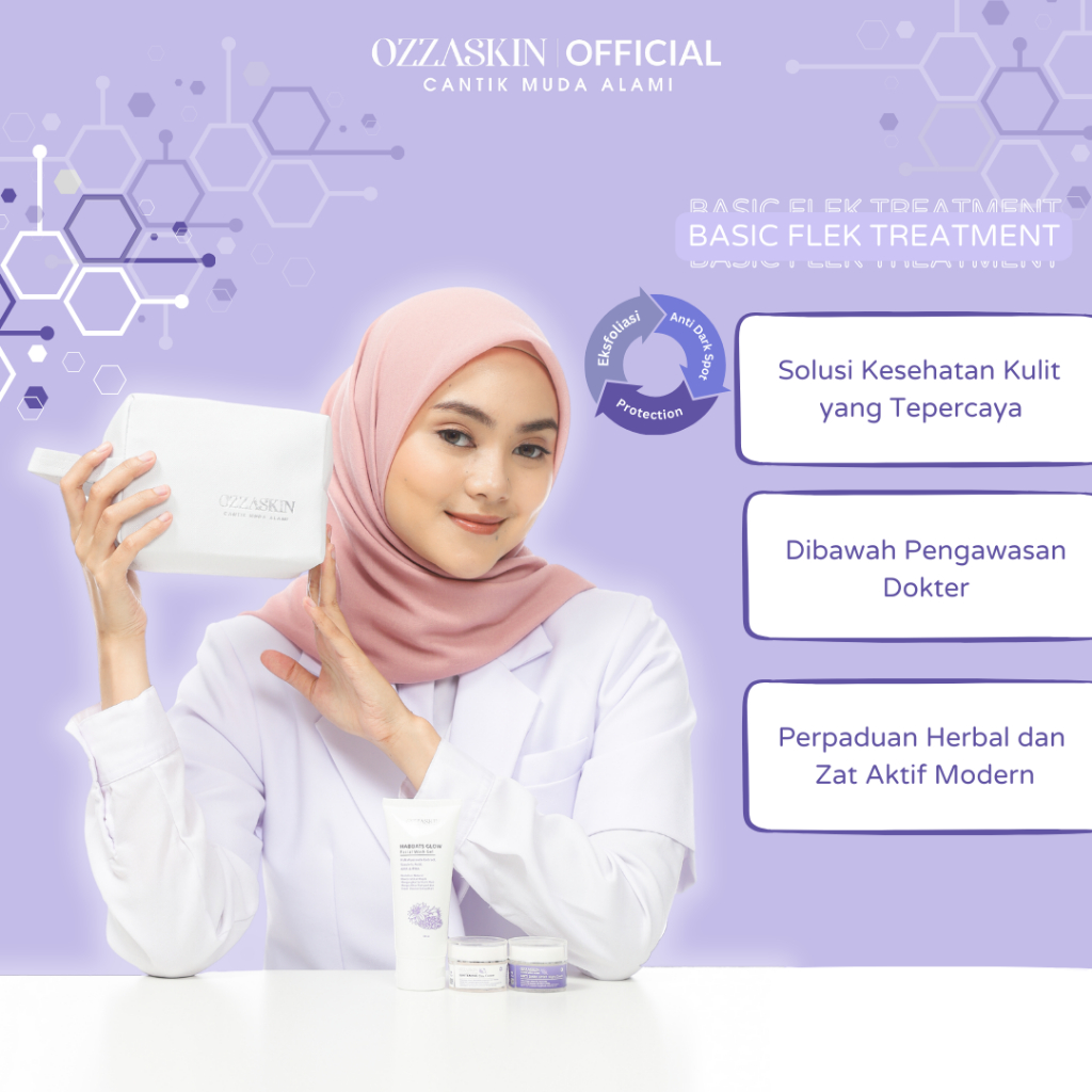 [Launching Ozzaskin] Perawatan Basic Flek Treatment Ozzaskin Skincare By Oki Setiana Dewi OZZASKIN OFFICIAL