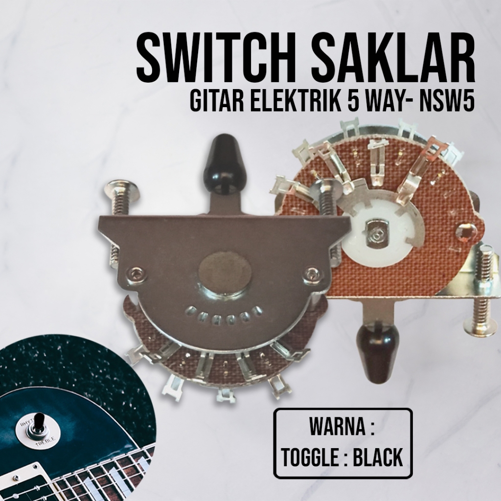 Switch Sakela Gitar Electric 5 way Pickup Selector NSW5