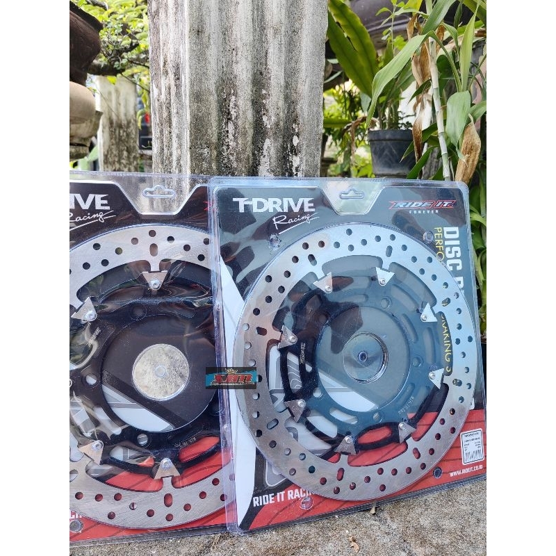 Piringan Cakram T-Drive MX King set dudukan