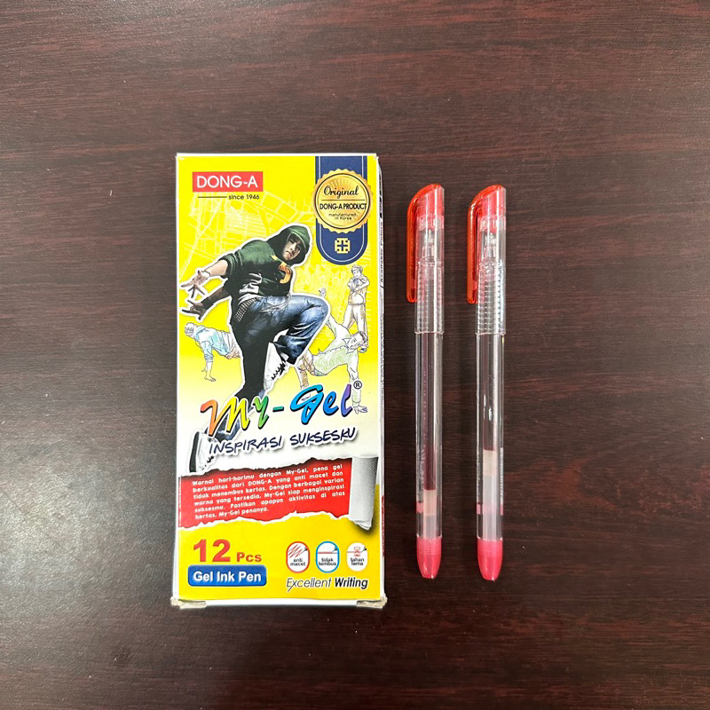 

PULPEN GEL MY GEL MERAH