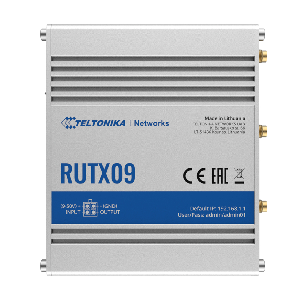 Teltonika RUTX09 LTE Cat6 Router