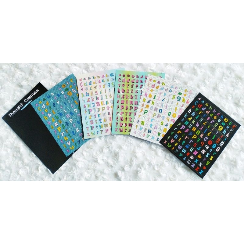 

compass alphabet sticker journal ecer
