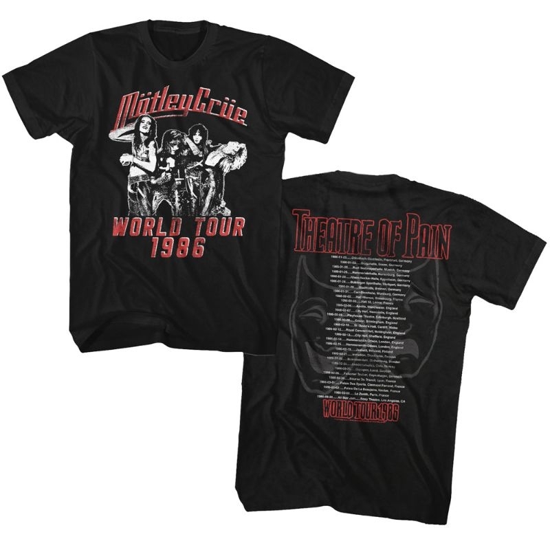 Kaos Tshirt Band Motley Crue Official Merchandise