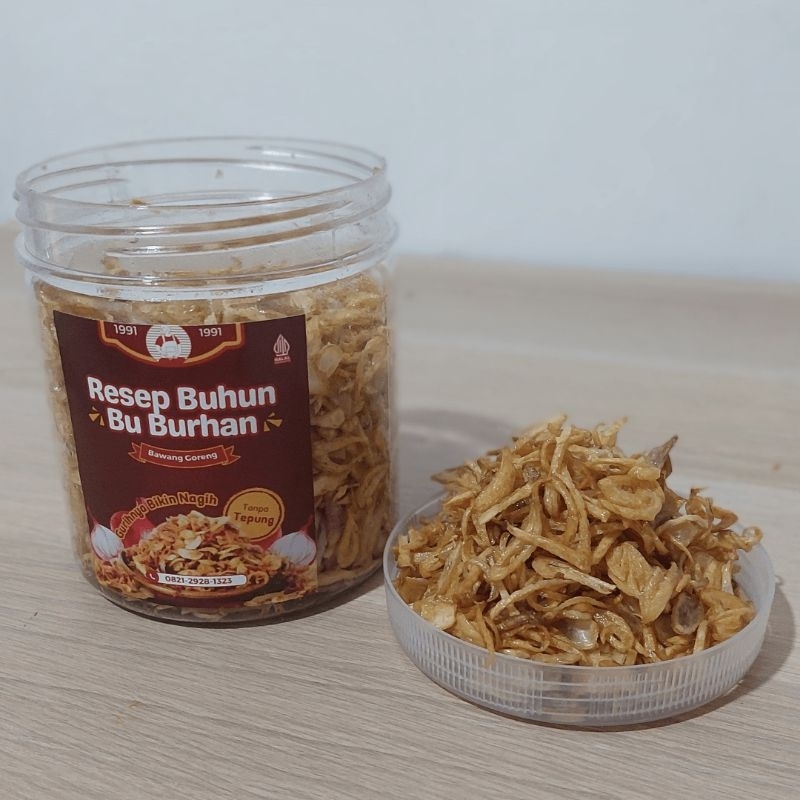 

BAWANG GORENG SUMENEP - Resep Buhun Bu Burhan - 150g