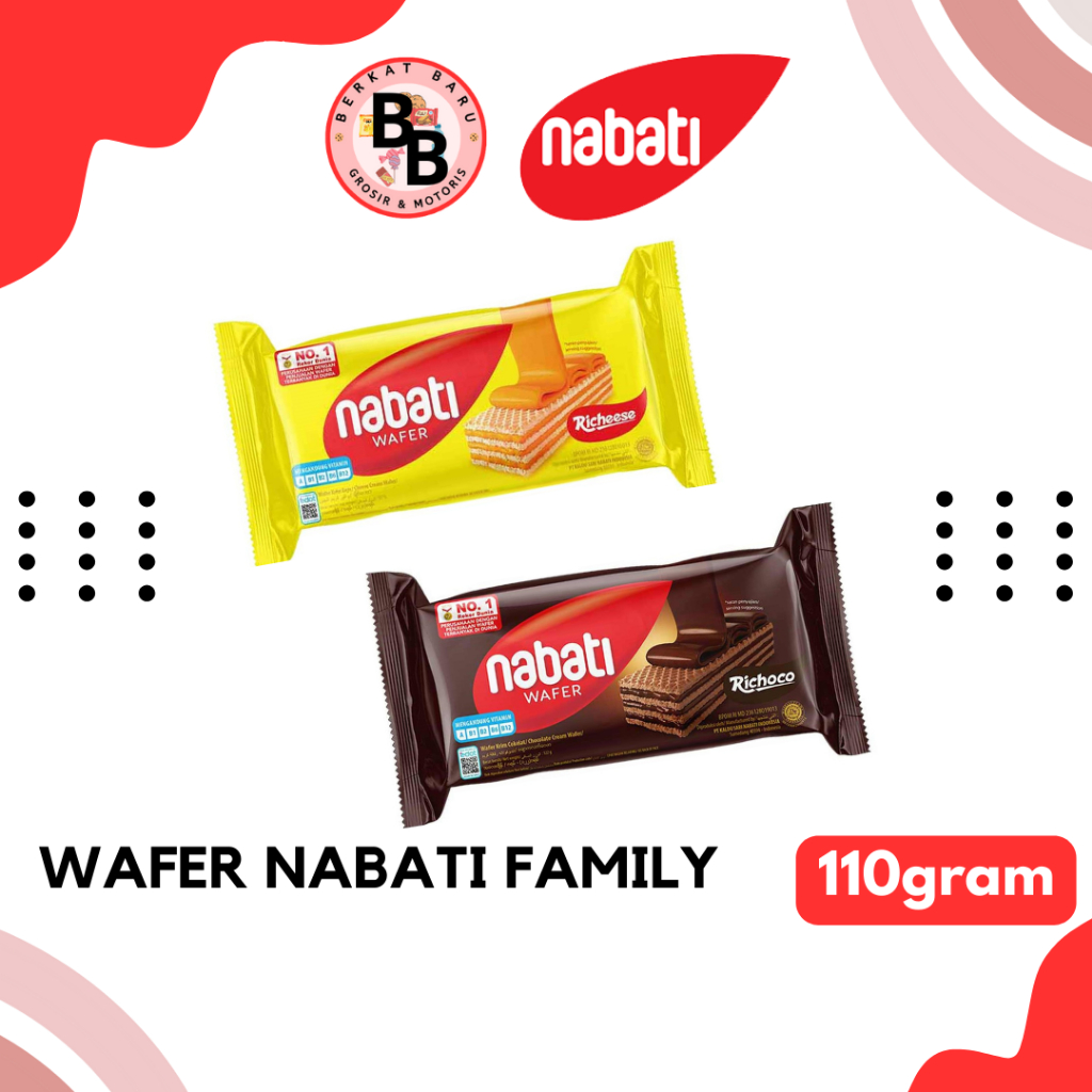 

[BB SNACK] Wafer Nabati Family 110gram