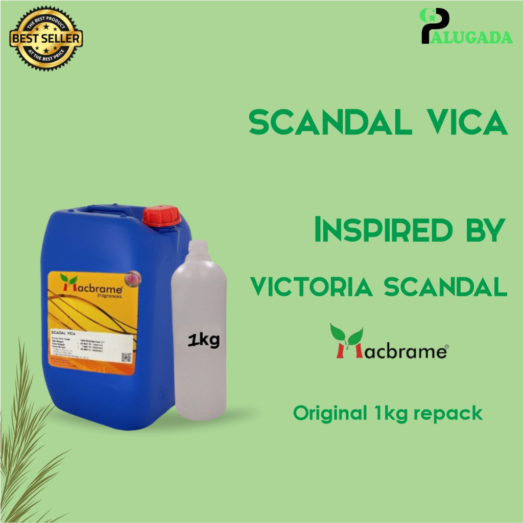 bibit parfum murni SCANDAL VICA  MACBRAME 1KG