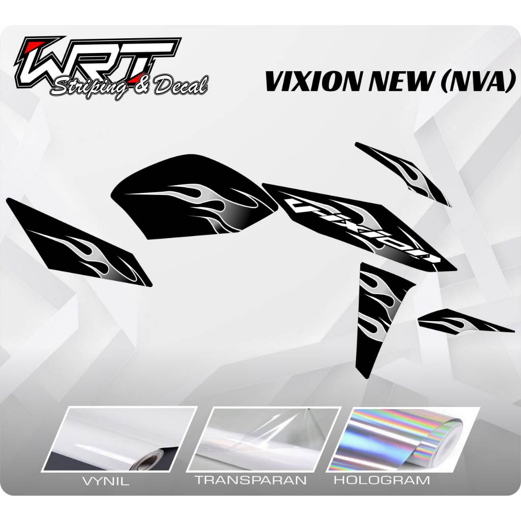 Striing Vixion NVA-Decal Stiker Vixion Nva Api