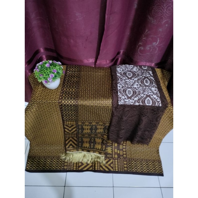 Set murah kebaya 2M dan Songket Tumtuman mesin