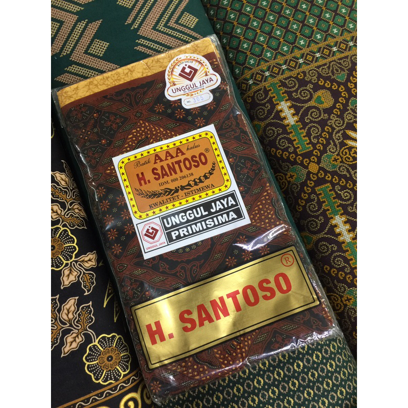 H.SANTOSO BATIK HALUS KAIN PANJANG