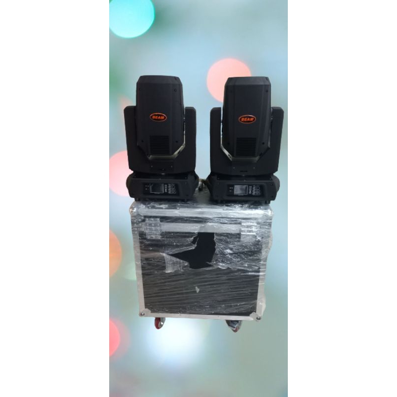 Moving head BEAM 350WATT + hardcase generasi terbaru