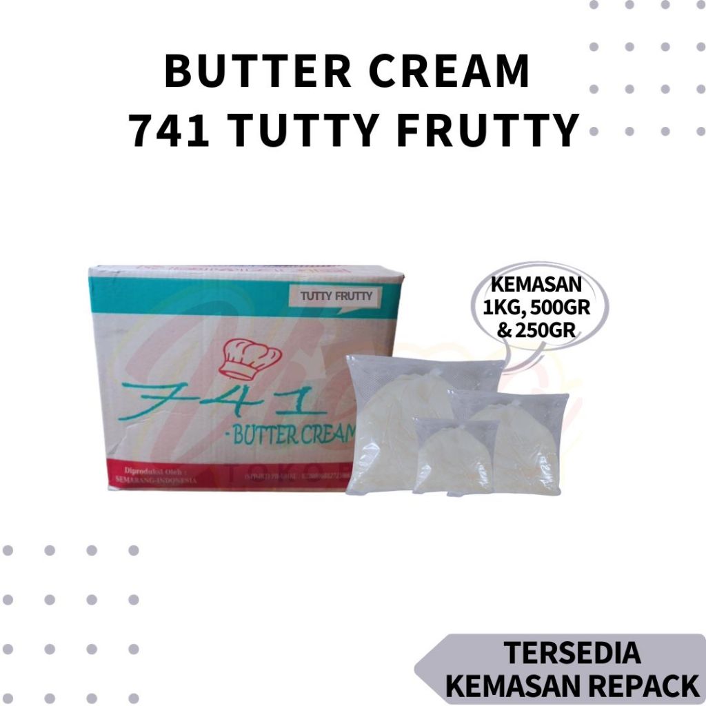 

Butter Cream TF / Tutty Frutty / Buttercream 741 REPACK 500gr