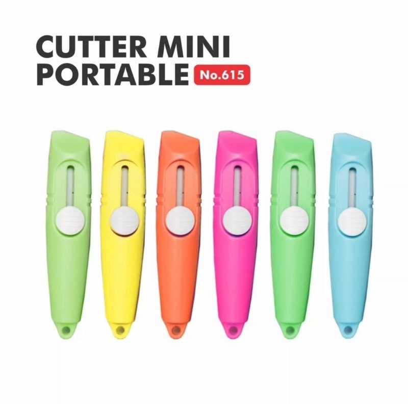 

RO Mini Cutter Bentuk Pen Pisau Pemotong Kertas Ukuran Mini