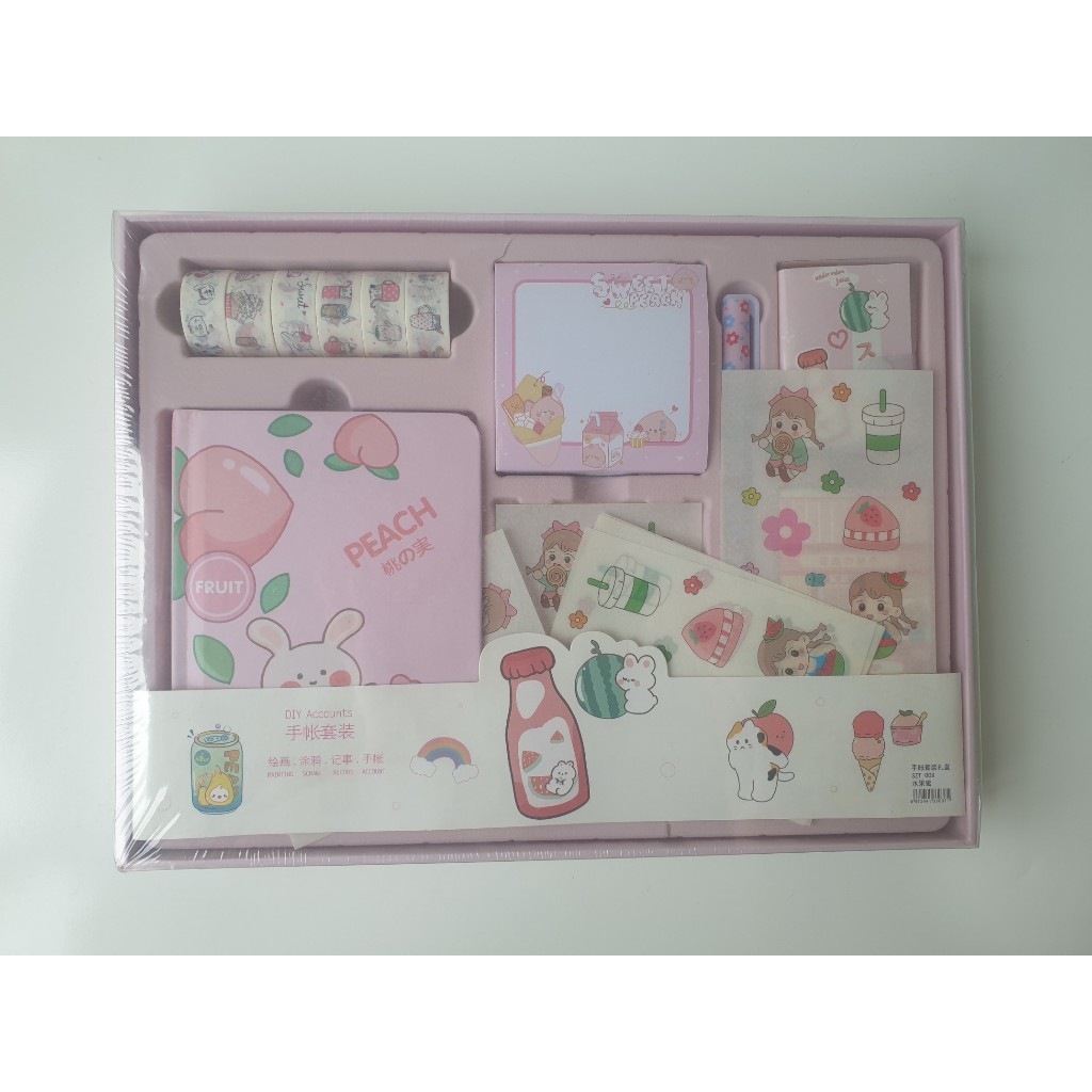 

SET JURNAL 7 IN 1 PEACH