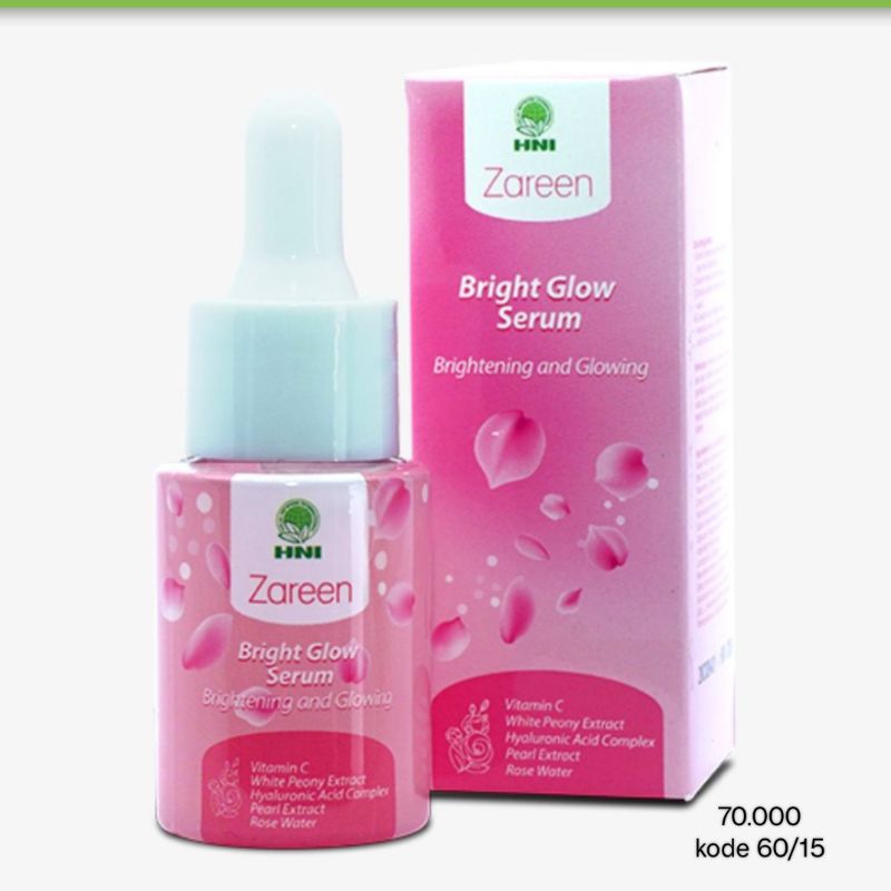 Zareen Bright glow serum HNI HPAI