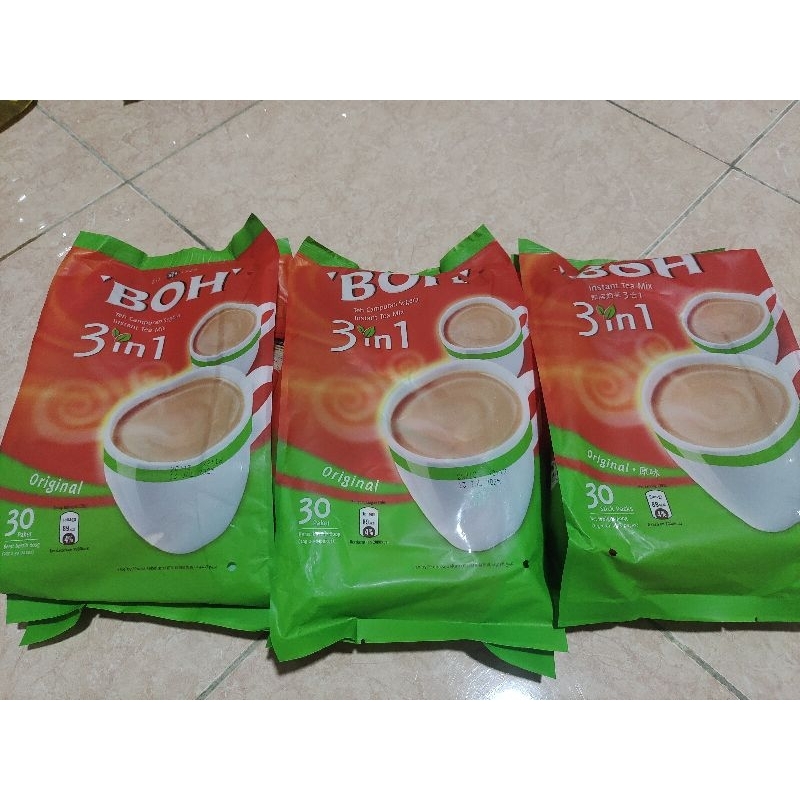 

BOH instan mix tea 3 in 1 Malaysia#1pack isi 30sachet