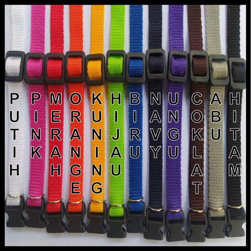 Lovemiauw Kalung Kucing Nama Custom (Lonceng+Nama+Kalung), Kalung Kucing, Kalung Kucing Nama