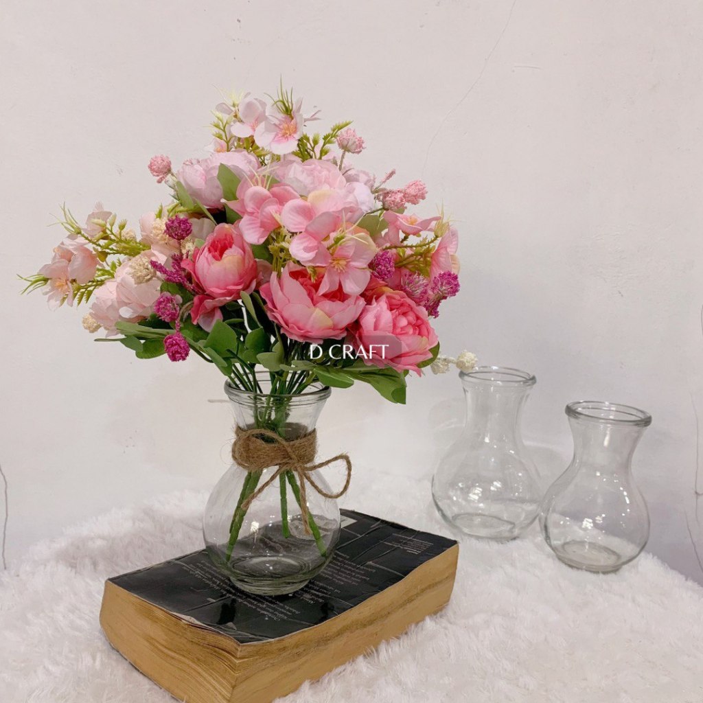 Bouquet Mawar Artificial A2 / Buket Bunga Artificial / Bouquet Bunga Artificial / Buket Bunga Mawar 
