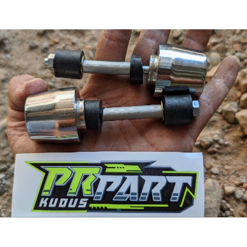 JALU STANG MODEL PCX ORIGINAL STANDAR JALU BANDUL STANG PCX CROM CHROME CROME SEPASANG KIRI KANAN JA