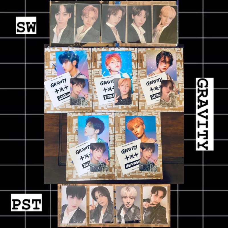 [READY] TXT FREEFALL GRAVITY LUCKY DRAW SOUNDWAVE POWER STATION