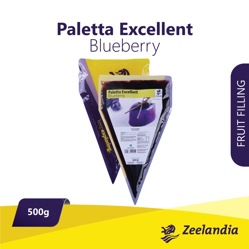 

Zeelandia Paletta Exc Blueberry 500 Gr filling/ topping