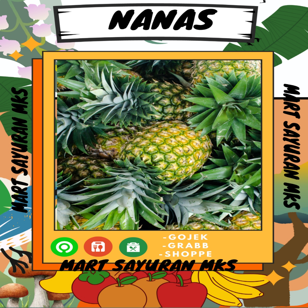 

Buah Nanas perbiji