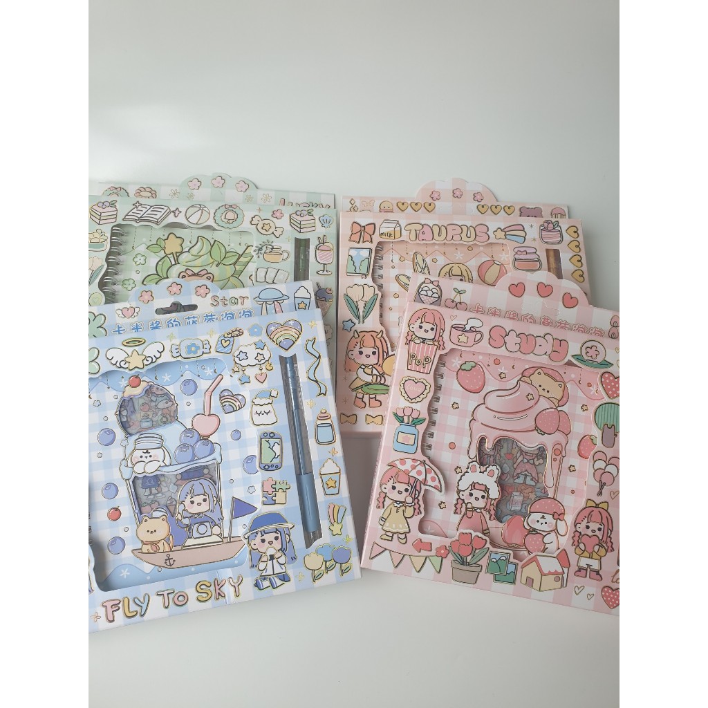 

SET BOX BUKU STIKER DAN CUTTER KODE ST