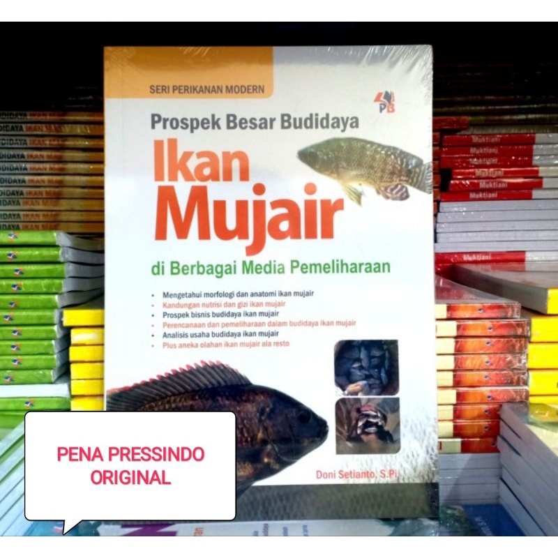 BUKU PROSPEK BESAR BUDIDAYA IKAN MUJAIR - DONI SETIANTO