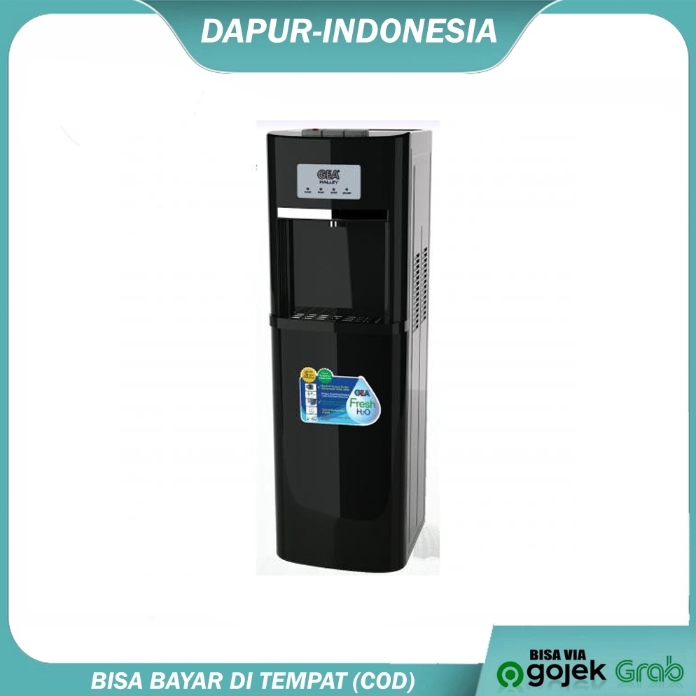 DISPENSER GEA GALON BAWAH GEA HALEY Panas Dingin Biasa - Kompresor