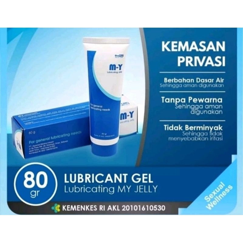 Basic Life My Lubricant Jelly Gel / Pelumas Lubricant
