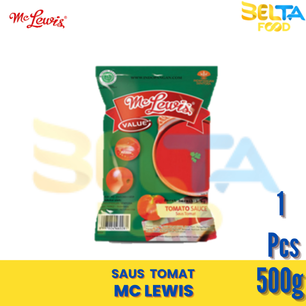 

Mc Lewis Tomato Sauce 500g Saus Tomat