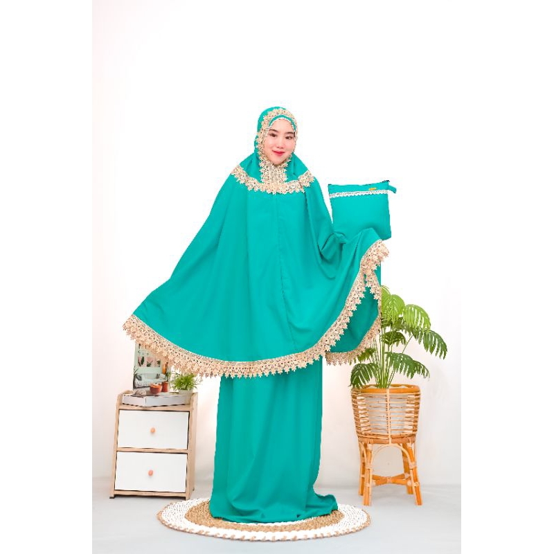 Mukena Renda Dada Tersimple dan Termewah #Mukena#MukenaMurah#MukenaKatun