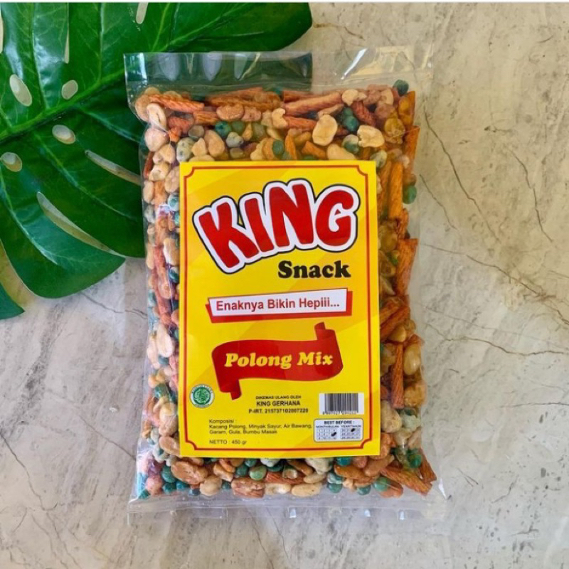 

King Snack Kacang Polong Mix 450gr