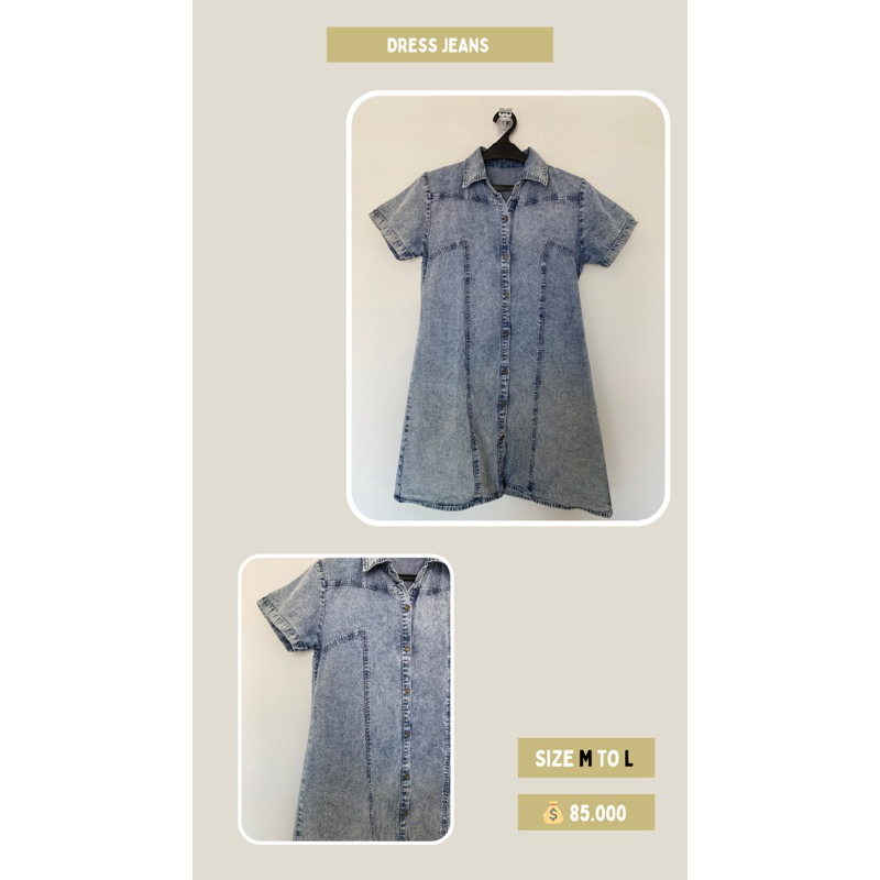 Preloved Dress Jeans