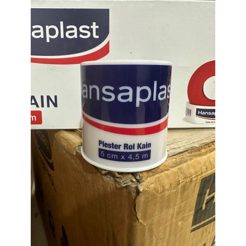 Hansaplast Plester Rol Kain 5cm x 4,5 m Jumbo