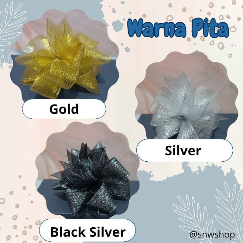 

RB Hadiah Kotak Tarik Uang Kapasitas Besar Pita Glitter Money Roll Box