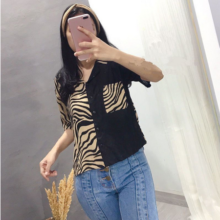 KEMEJA TWO TONE ZEBRA