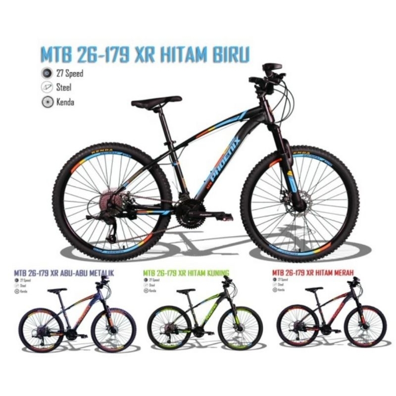 Sepeda Mtb 27.5 Phoenix 171MX 172MX 152XR 179XR 171 172 179 MX XR Besi