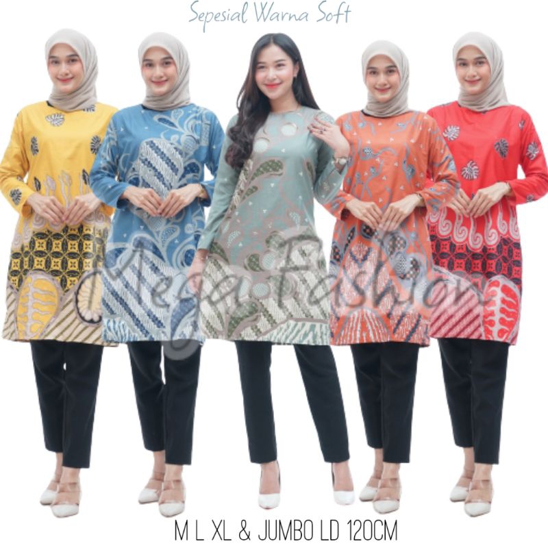 TUNIK SEPESIAL WARNA SOFT BAJU KURUNG MELAYU MALAYSIA ATASAN KERJA GURU RNB BAJU MUSLIMAH