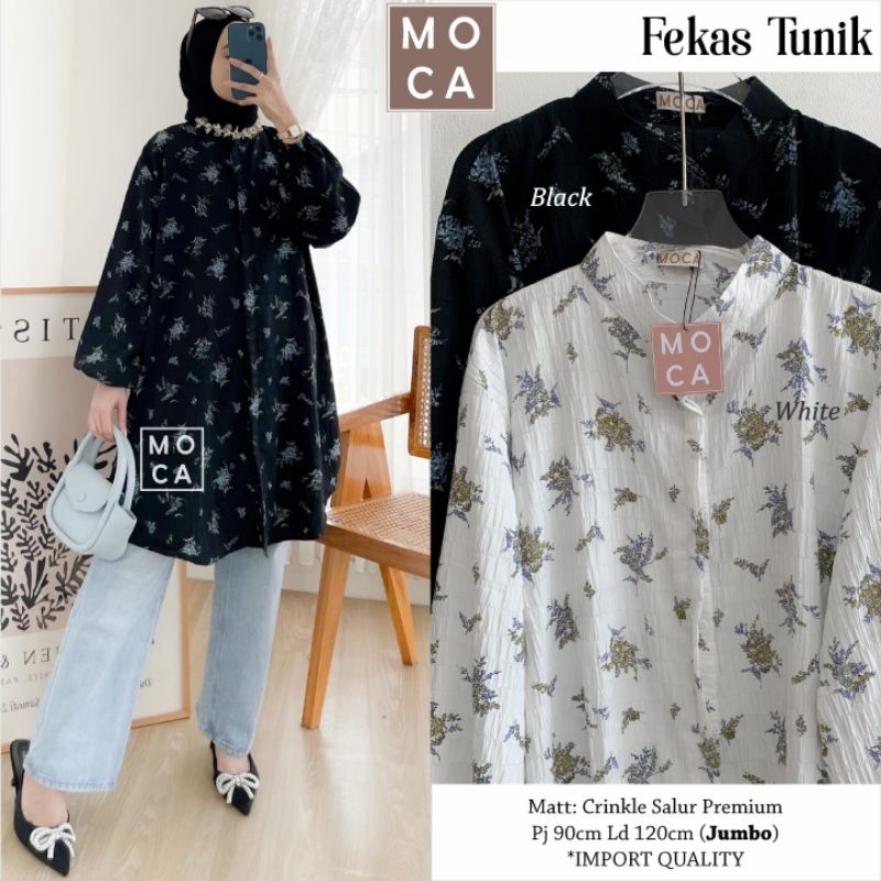 FEKAS TUNIK CRINKLE MOTIF 2810