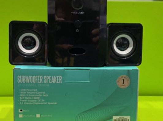 READY STCOK SPEAKER TECNIX SPK-S080 SUBWOOFER SPEAKER 2.1 CHANNEL DESIGN ORIGINAL TECNIX