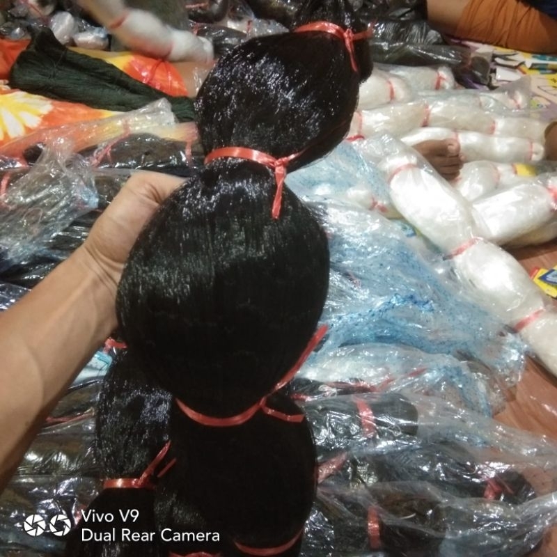 JARING BURUNG HITAM PANJANG 50 METER X 2 METER UNTUK BURUNG KECIL UNTUK BURUNG EMPRIT BIRUNG PIPIT