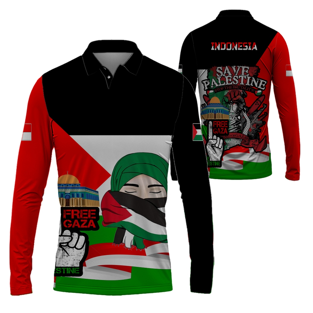 Baju Pria Save Palestina ALL-AQSA kaos pria Palestine jersey palestina pakaian palestina printing