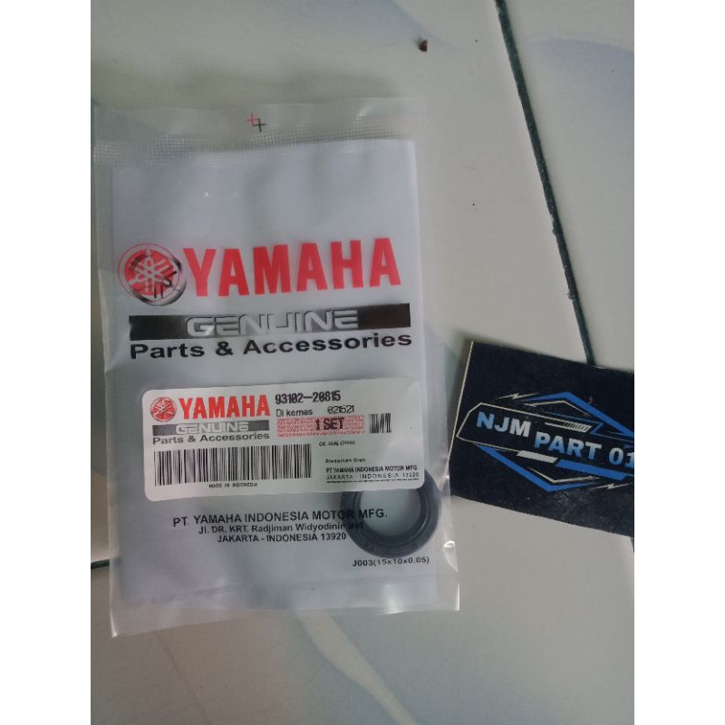 seal kruk as kiri / kruk as yamaha mio j / soul gt / m3 / 125