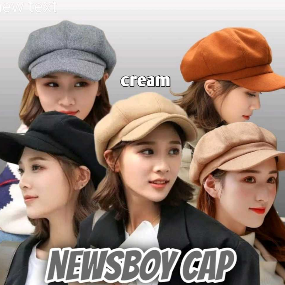 Topi Apolo Dewasa Terbaru Topi Newsboys Cap Pria Dan Wanita Terbaru Topi Apolo Korea Style 2023