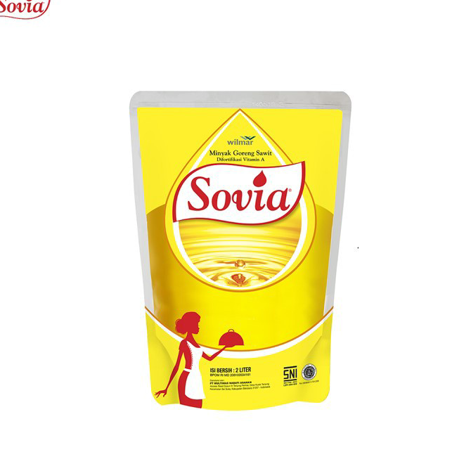 

Model Baru Sovia Minyak Goreng Pouch 2 x 2 L