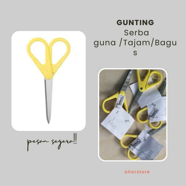 

Kvalificera Gunting 16 cm Gunting Serbaguna Tajam Dan Enak Digunakan