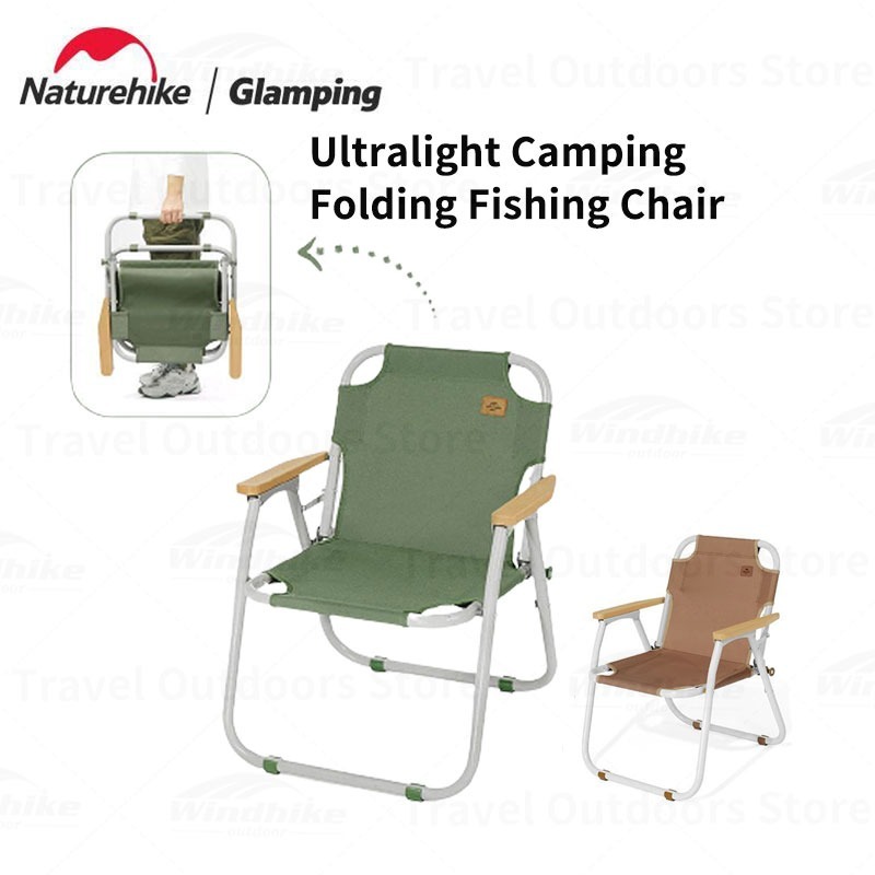 KURSI LIPAT NATUREHIKE CNH22JU030 TIPE 45 CHAIR CAMPING PORTABLE PENDAKI GUNUNG KURSI OUTDOOR KURSI 